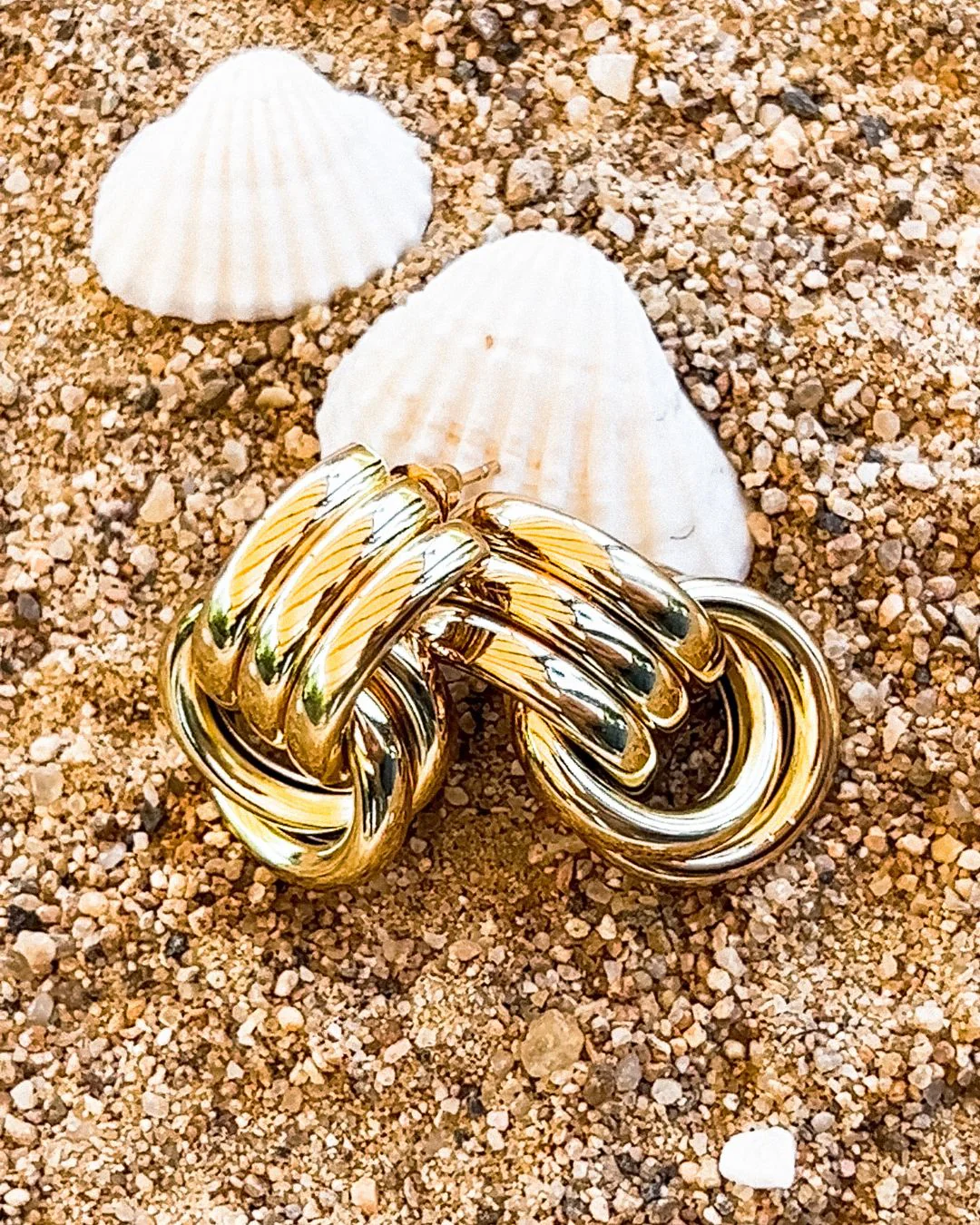 Elisabetta Layered Hoop Earrings - Image 5