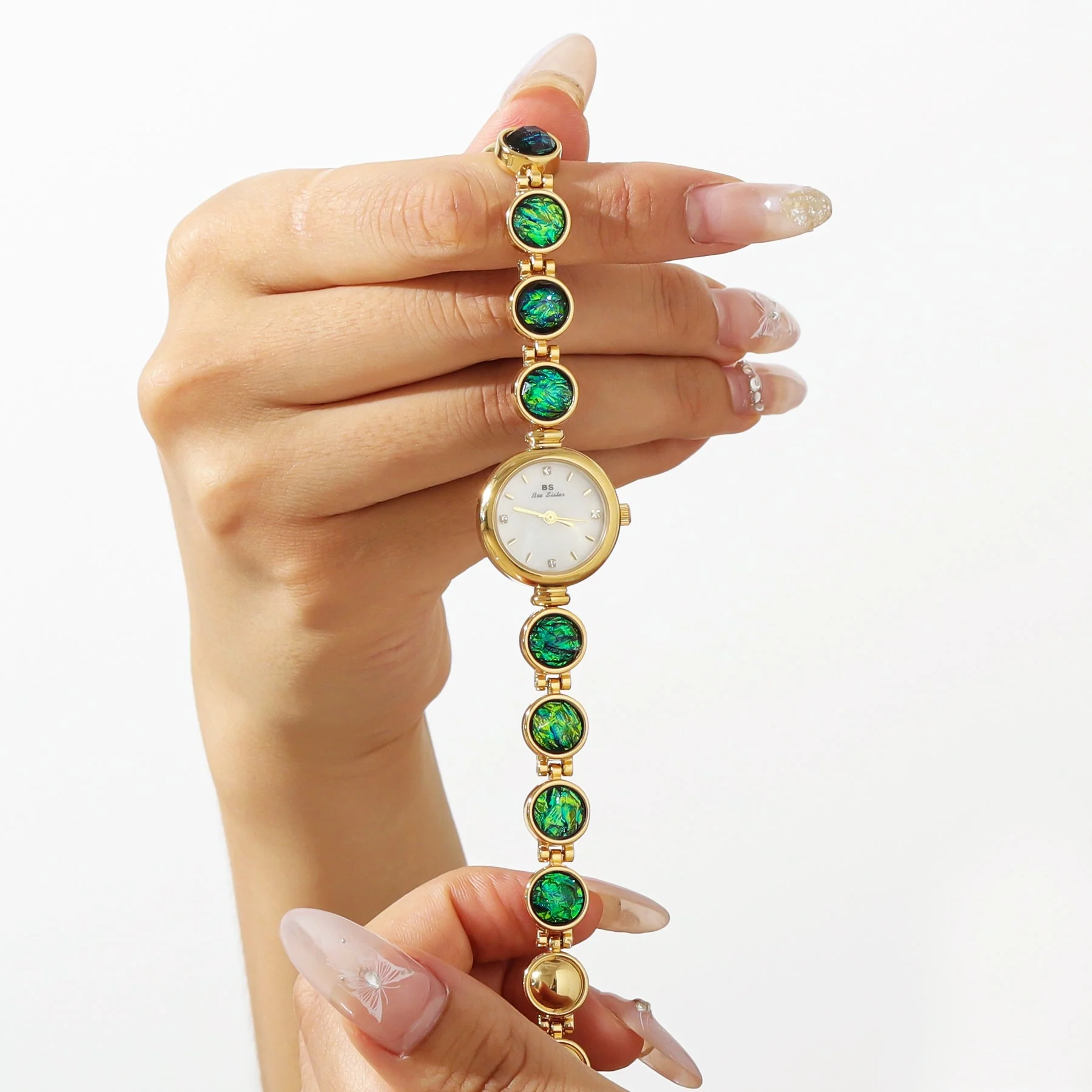 Emerald Vintage Watch - Image 3