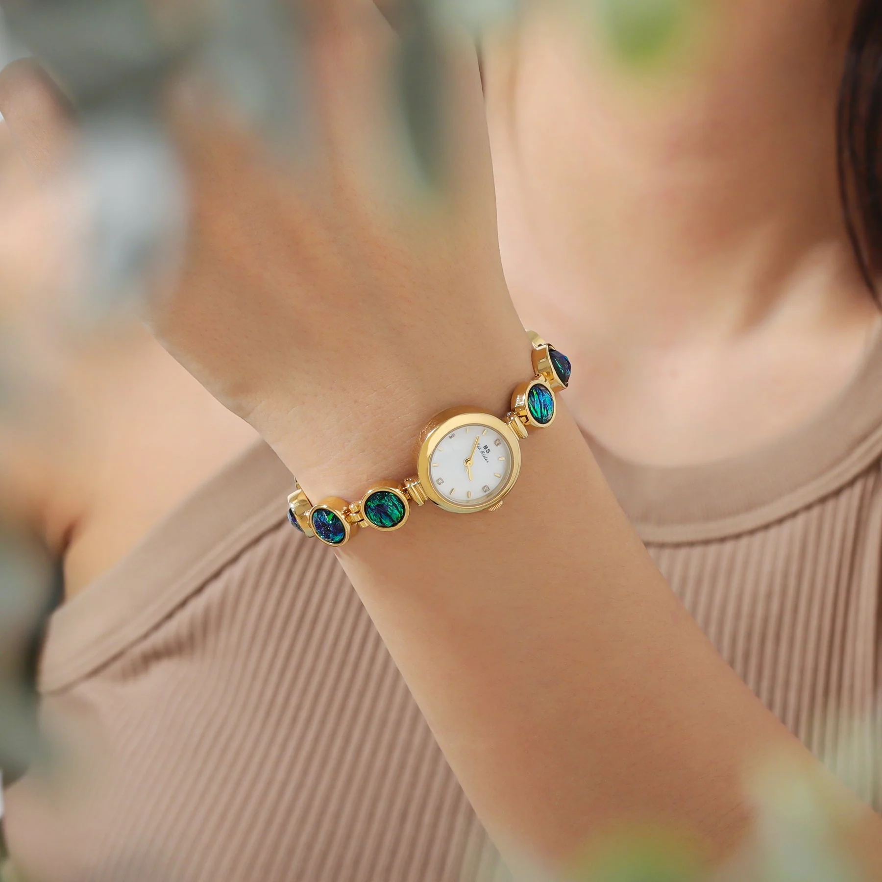 Emerald Vintage Watch - Image 5