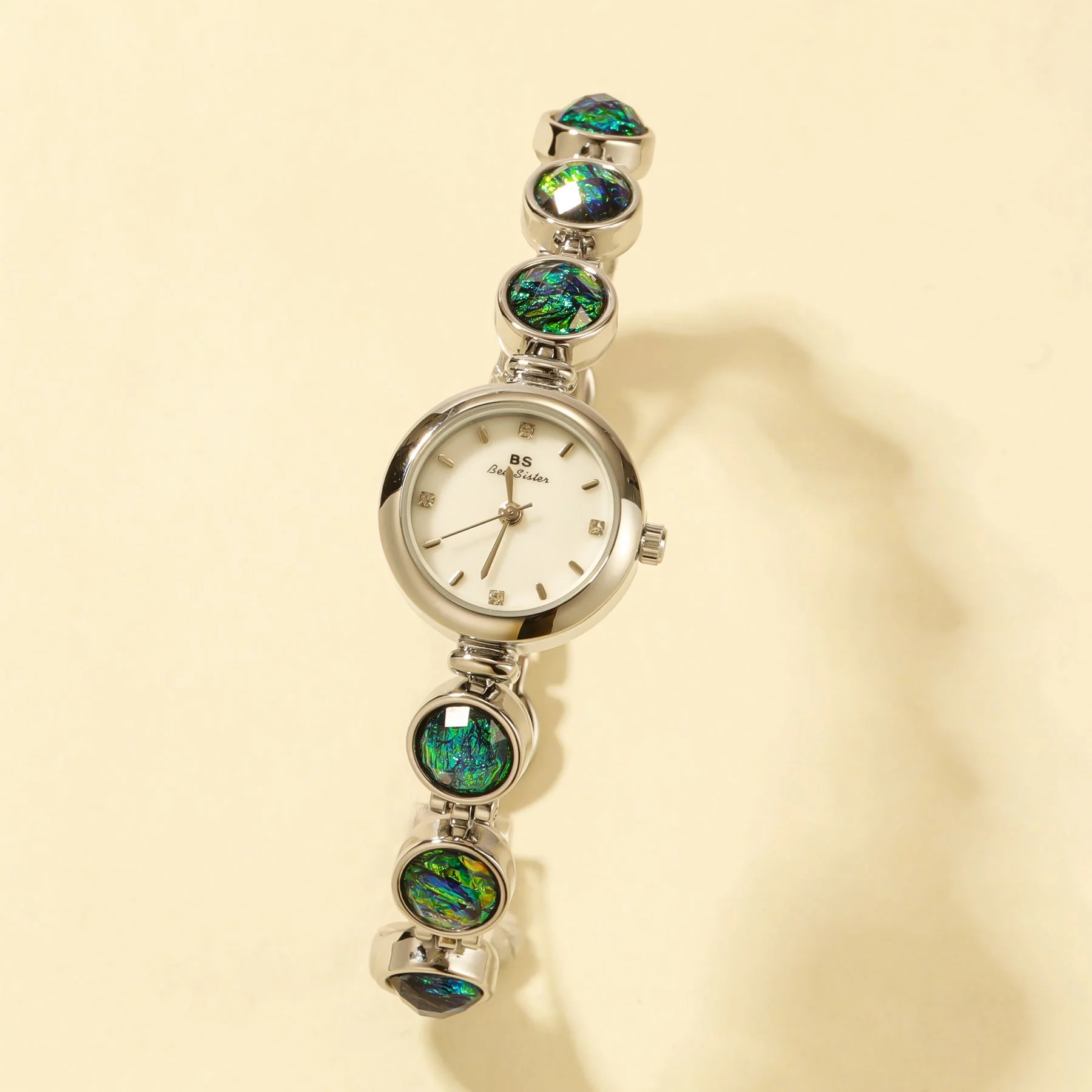 Emerald Vintage Watch - Image 7